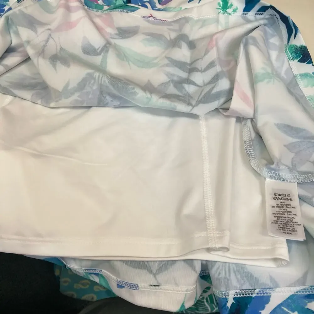 Tommy Bahama Tennis‎ Skort Pleated Side Panel  Size XL  NWOT